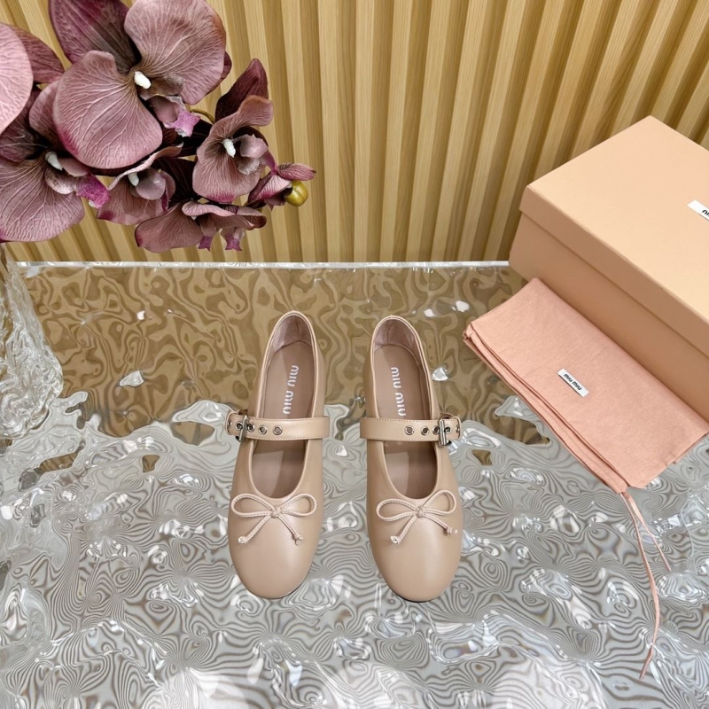 Miu Miu flat shoes